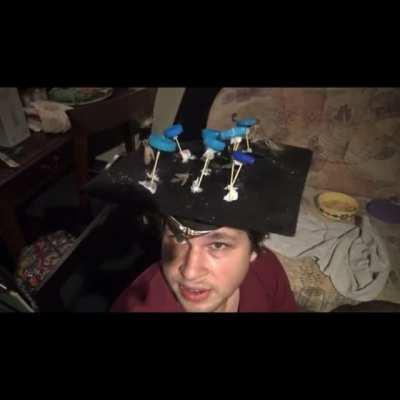 A hat for feeding moths