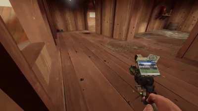 Spawning in some water in Garry's Mod