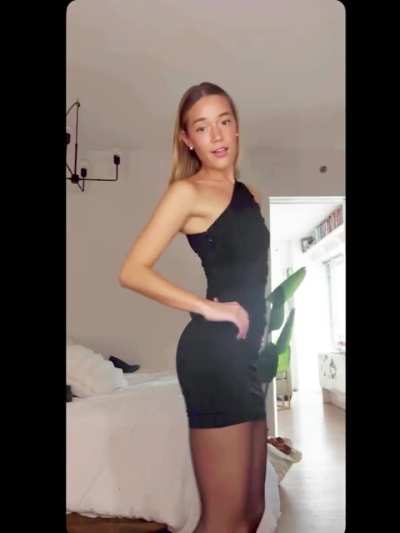 Livy is a Princess in Pantyhose.