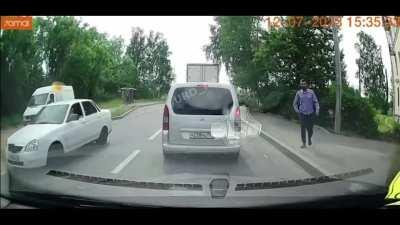 Always look both ways when crossing the road.