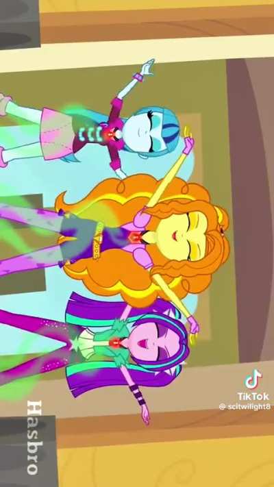 The equestria girls lore was a gem, I don't understand why they had to cancel it, it's literally much better than all of G5