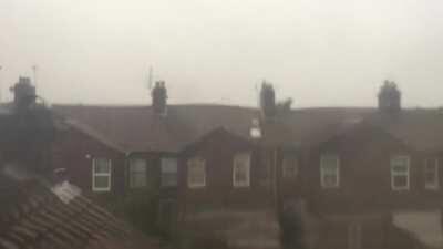 Rainy day in England