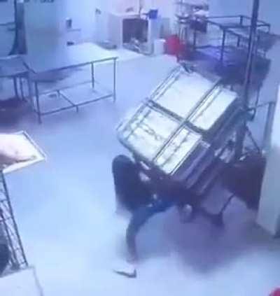 Not even sure what she's trying to do