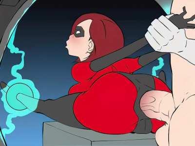 helen parr / elastigirl and syndrome (butcha-u - eroquis) [the incredibles]