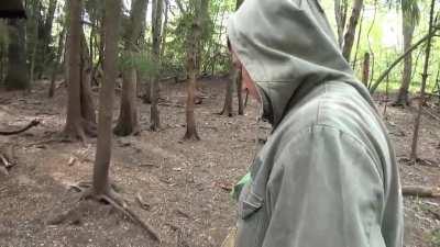 Feeding time at the bear orphanage.