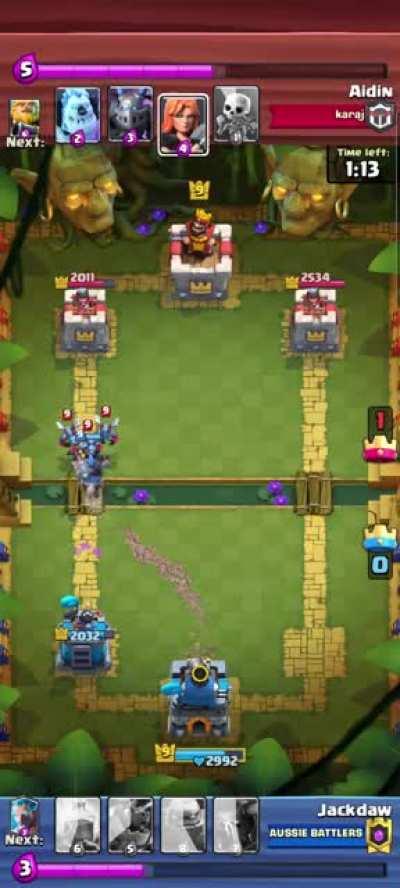 Goblin drill pushes dark prince