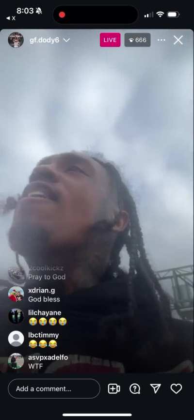 Dody6 Just crashed hes fucked happened rnrn hurry up Reimoh