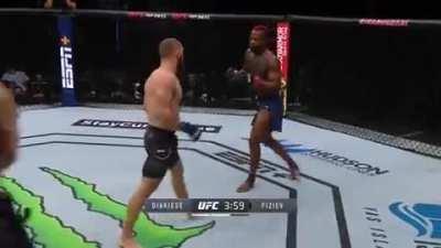 Rafael Fiziev enters the matrix against Marc Diakiese