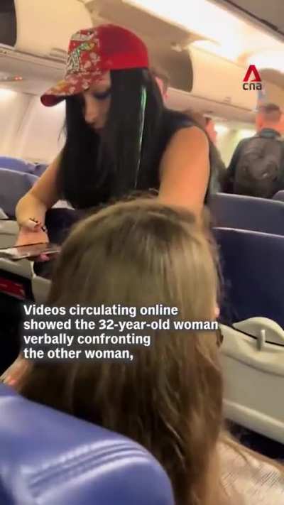 Drunk passenger freaks out on a plane at New York airport