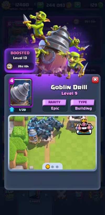 Goblin Drill Be Like