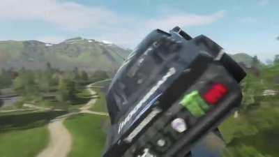 Ah yes, through the arch