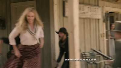 Charlize Theron Kicks a Man in the Balls in a Million Ways To Die in the West (2018)