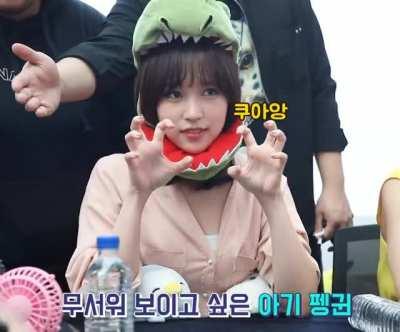 Mina cute dinosaur