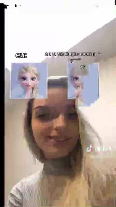 Ela simplesmente DERRETEU