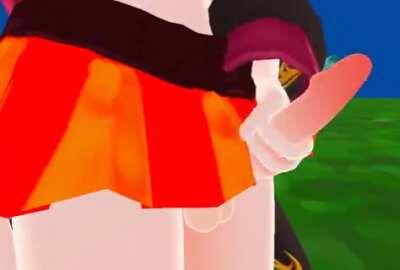 [Unity3D Game] Skirt handjob