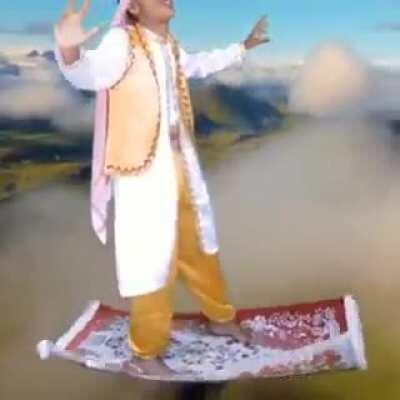 Jasmine’s knight in shining armor right here