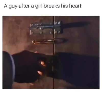 Now he's going to be distrustful of any girl that shows interest in him :(