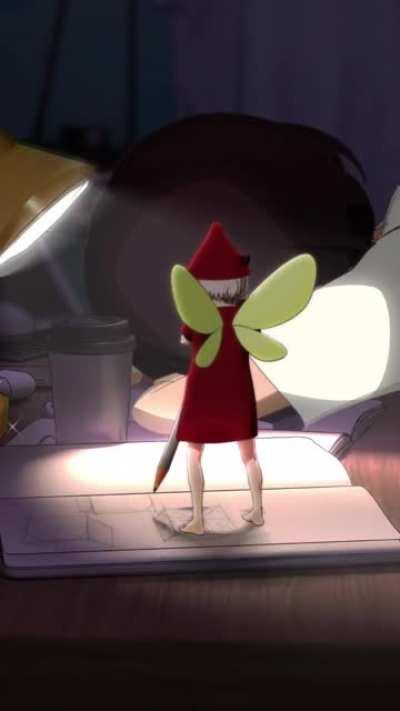 The Homework Fairy by Yasuda Gensho