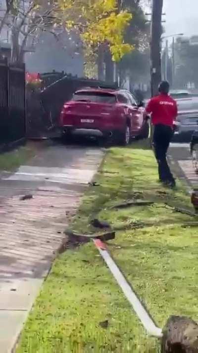 To flee the scene of an accident
