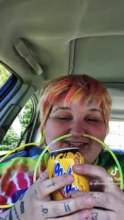 Ever felt that urge to just grab a girl by the glowsticks?