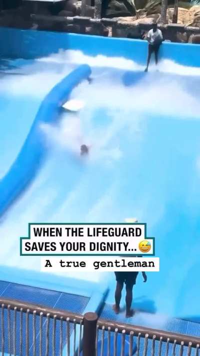 Best lifeguard you’ll ever see