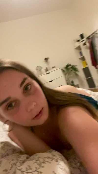 If you are awake you owe me your cock