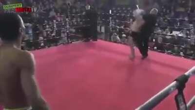 When you don't listen to the ref