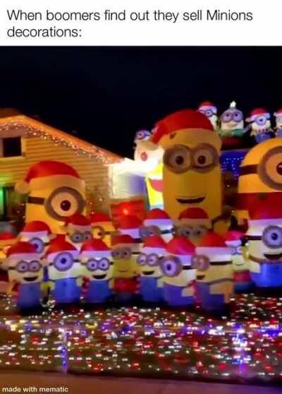 Haha minions funny go brrr