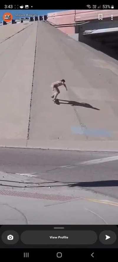 Skateboard assisted crayon