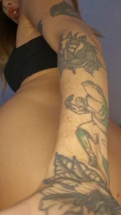 I want you to put your mouth here 