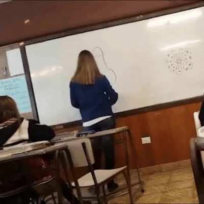 Good luck getting that off ð