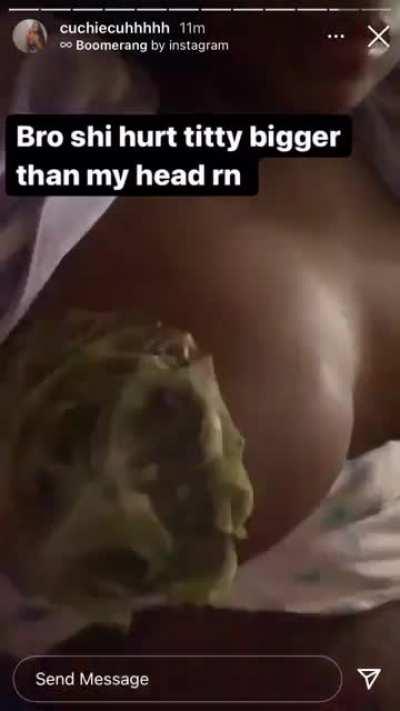 i would suck her titty tbh 🤷‍♂️