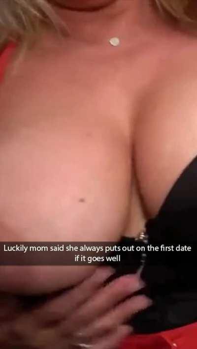 Practice date with Mom