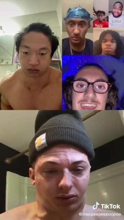 Looked away for a a second and the guy was looking like he lifted a car