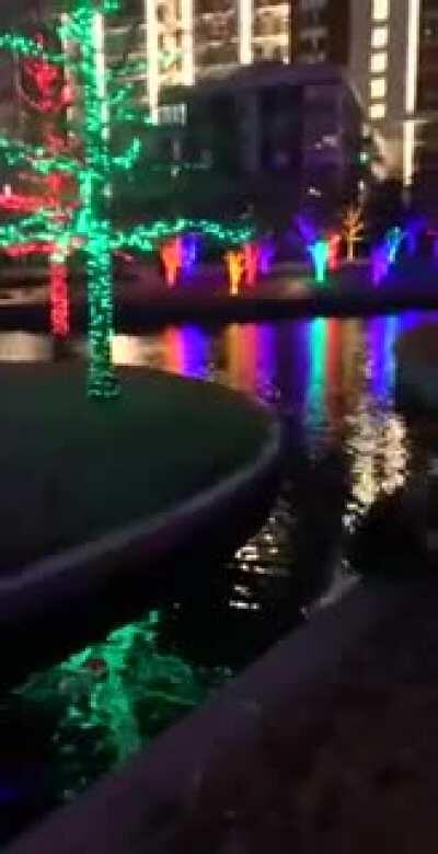 Girl jumps across large gap and ends ups doing a split on the concrete edge 😬