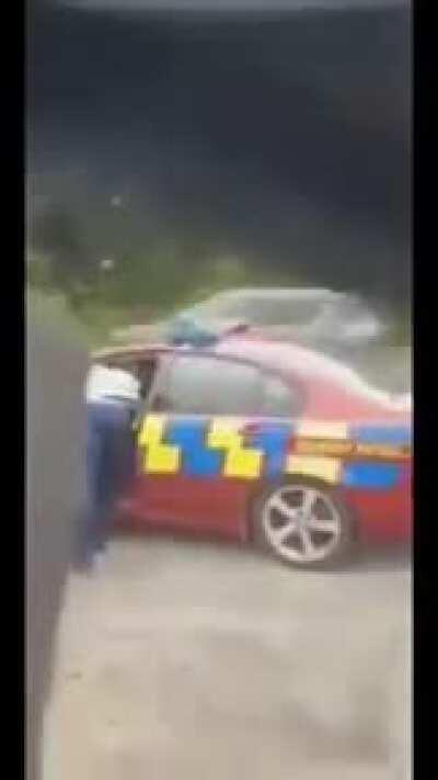 Hate to think what US cops would do