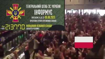 Thanks from Poland for the precision, the Number has been achieved