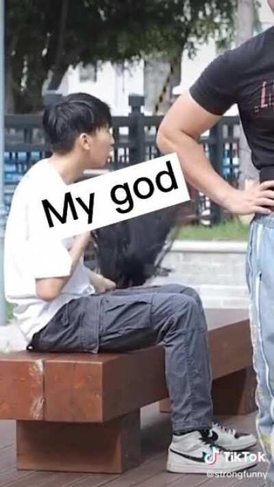 Yes, this is from Tik Tok... Shame on me, but I think it fits the sub