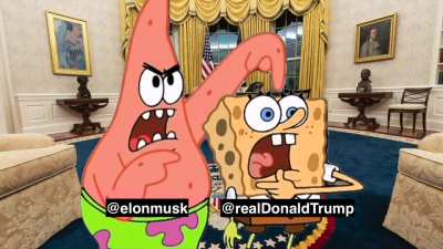 We knew it was inevitably coming, but it's still hilarious to see