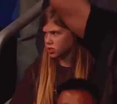 This always cracks me up, her anger is immense, it's truly the birth of a supervillain