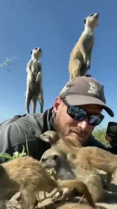 When you are wildlife photographer the goal is to blend in with your surroundings so that you don't scare off the animals