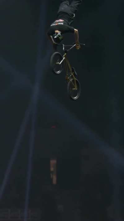 This guy performing an amazing bmx trick(source link in description)