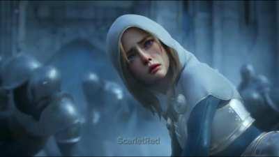 Lux was so emotionless during Warriors so I gave her a little emotions