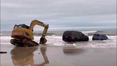 You beached, step-car? Imma come save you