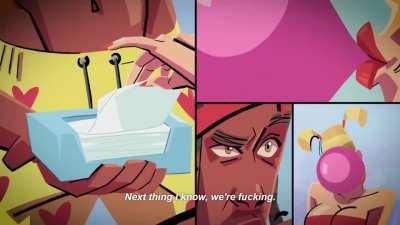 I was sick when I watched Entergalactic and this shit took my lungs out, hope more give the movie a try