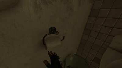 [Half-Life: Alyx] has physics good enough to do toilet paper tactical reload.