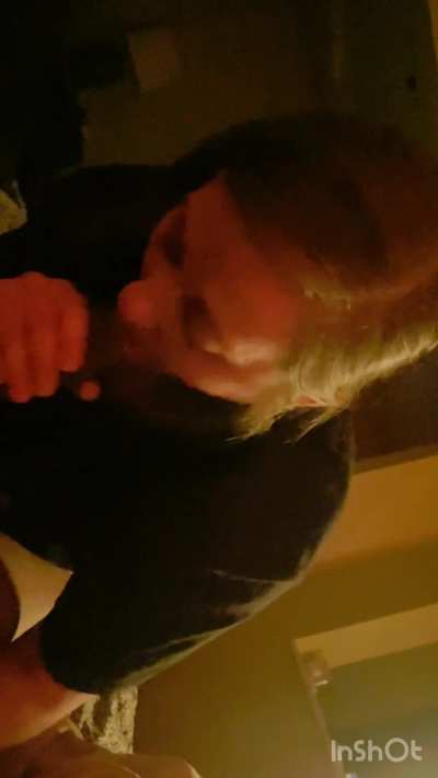 Morgan McKinley sucking her biggest and most favorite BBC pt.1