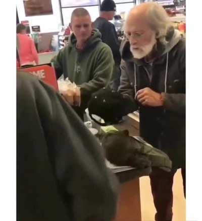 How did he do that?????