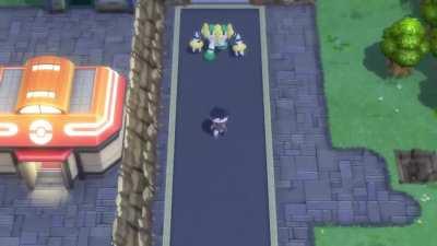 Regi do be wide walking