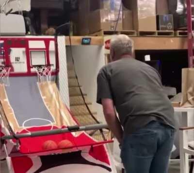 Just like MJ did back in the day